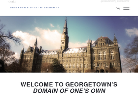'georgetown.domains' screenshot