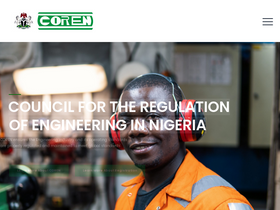'coren.gov.ng' screenshot