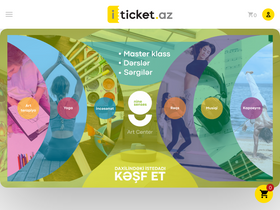 'iticket.az' screenshot
