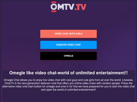 'ometv.tv' screenshot