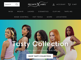 'privatelabelextensions.com' screenshot