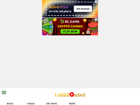 'lekkiloaded.com' screenshot