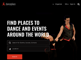 'danceplace.com' screenshot