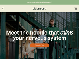 Club Neuro homepage screenshot