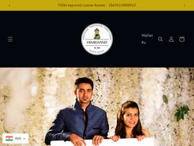 himkhand.com homepage screenshot