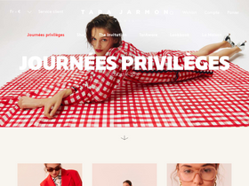 'tarajarmon.com' screenshot