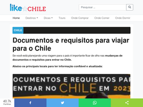 'likechile.com' screenshot