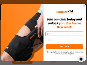 'bionicgym.com' screenshot