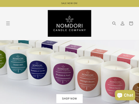 nomdori.com homepage screenshot