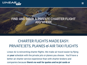 'linearair.com' screenshot