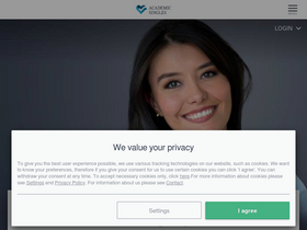 'academicsingles.com' screenshot