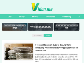 'vidon.me' screenshot
