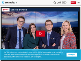 'lemanbleu.ch' screenshot