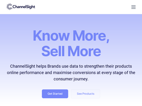 'channelsight.com' screenshot