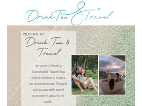 'drinkteatravel.com' screenshot