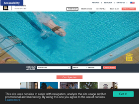 'danhotels.com' screenshot