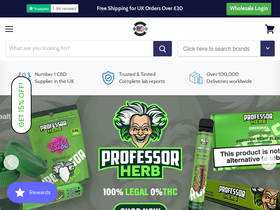 'flawlesscbd.co.uk' screenshot