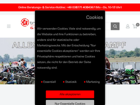 'triathlon.de' screenshot