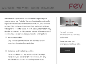 'fev.com' screenshot