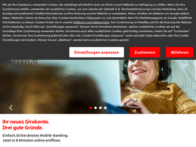 'sparkassemerzig-wadern.de' screenshot