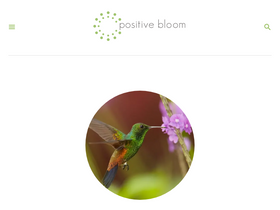 'positivebloom.com' screenshot