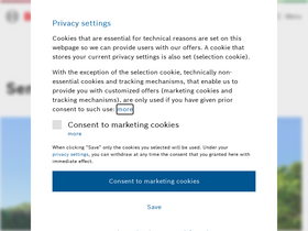 'bosch-sensortec.com' screenshot