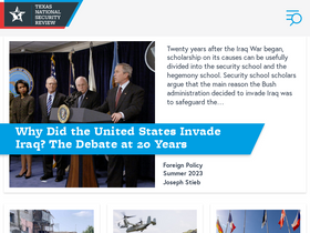 'tnsr.org' screenshot