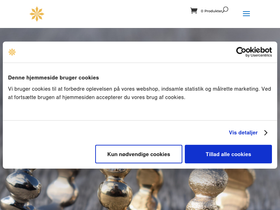 nynnekegel.dk homepage screenshot