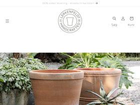 lerkenfeldt.dk homepage screenshot