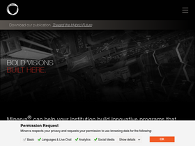 'minervaproject.com' screenshot