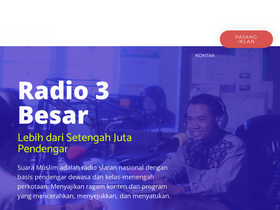 'suaramuslim.net' screenshot