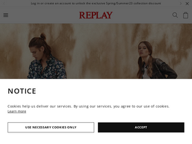'replayjeans.com' screenshot