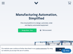 'vention.io' screenshot