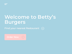 'bettysburgers.com.au' screenshot