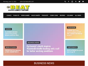 'comicsbeat.com' screenshot