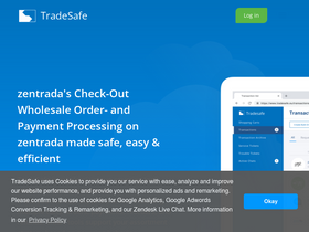 'app.tradesafe.eu' screenshot
