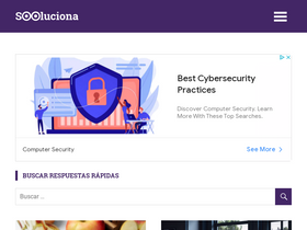 'sooluciona.com' screenshot