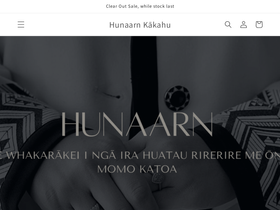 hunaarn.com homepage screenshot