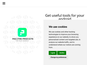 'paget96projects.com' screenshot