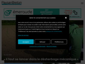 'paysan-breton.fr' screenshot