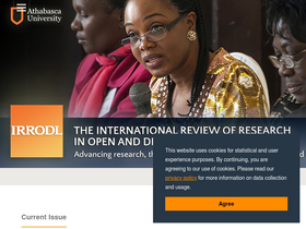 'irrodl.org' screenshot