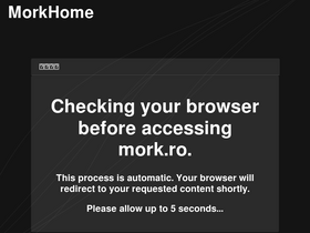 'mork.ro' screenshot