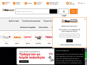 'starwoodyapimarket.com' screenshot