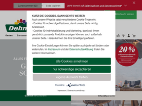 'dehner.at' screenshot