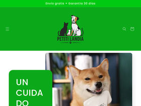 petitilandia.com homepage screenshot