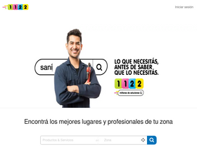 '1122.com.uy' screenshot