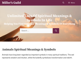 'millersguild.com' screenshot