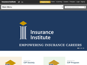 'insuranceinstitute.ca' screenshot