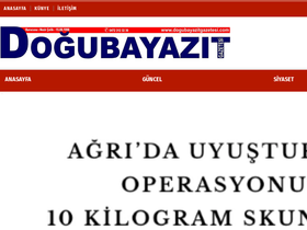 'dogubayazitgazetesi.com' screenshot