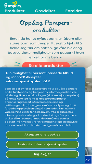 pampers.no